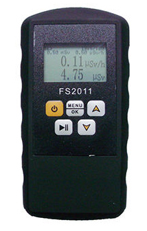 Geigerzähler,FS2011 β γ χ Ray Gamma Nuklear Strahlungsdetektor mit LCD Display,2 Erkennungsmethoden,3 Alarmmethoden Geigerzähler Handy Tragbarer Dosimeter Detektor 